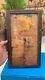 Antique Old Collectible Wall Hanging Framed Shell Oil Adv. Litho Tin Sign Board