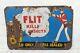 Antique Old Flit Insecticide Flies Mosquito Kills Ad Porcelain Enamel Sign Board