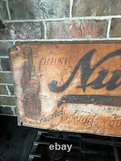 Antique Old Nu Icy Sign