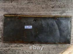 Antique Old Passing Show Cork Tipped Virginia Adv Litho Tin Sign Board