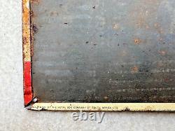 Antique Old Rare Vicks Vaporub Flu Medicine Ad Litho Tin Sign Board South Africa