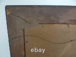 Antique Old Signed Russell's Chocolates Lady Portrait Advertising Ad Print