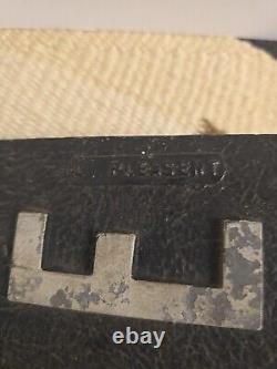 Antique Old Street Sign YALE AVE Cast Iron Double Sided RARE 23