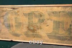 Antique Old Wooden Sign Cooper Shop Circa mid 1800's Shipping Available