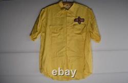 Antique Original JI Case Dealer Uniform Shirt Old Abe Eagle Rare Tractor Sign IN