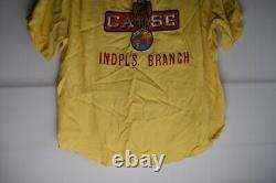 Antique Original JI Case Dealer Uniform Shirt Old Abe Eagle Rare Tractor Sign IN