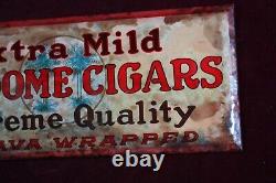 Antique Original Vendome Cigars Advertising Sign Very Old Toc Early 1900