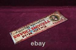 Antique Original Vendome Cigars Advertising Sign Very Old Toc Early 1900