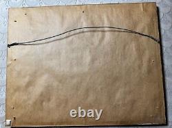 Antique Robert Shaw (1859-1912) Old Church Scene Etching Signed And Framed