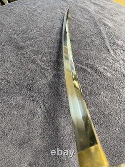 Antique Samurai Sword Signed Kane Nori 27 Blade Old Mounts Iron Tsuba + polish