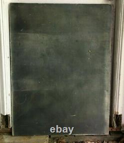 Antique School House Slate Chalkboard Slab 34x45 Vintage Menu Sign Old 720-21B