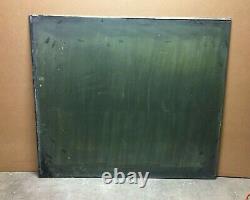 Antique School House Slate Chalkboard Slab 48x55 Vintage Menu Sign Old 176-22B