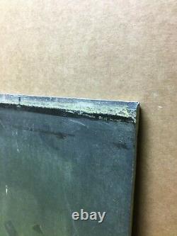 Antique School House Slate Chalkboard Slab 48x55 Vintage Menu Sign Old 176-22B