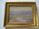 Antique Small Gem California Impressionist Painting Landscape Mystery Desert Old