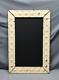 Antique Tin Ceiling Framed Chalkboard 21 X 32 Vintage Menu Sign Old 1840-24b