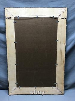 Antique Tin Ceiling Framed Chalkboard 21 x 32 Vintage Menu Sign Old 1840-24B
