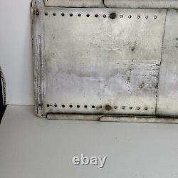 Antique Vintage Old Home Bread Metal Store Sign
