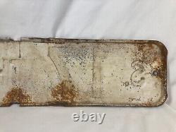 Antique/Vintage/Old Original Street Sign S. 17th St Heavy Metal