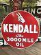 Antique Vintage Old Style 40 Kendall Sign Great Size
