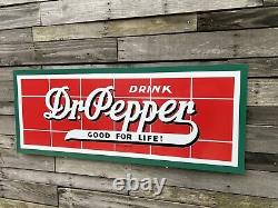 Antique Vintage Old Style Dr. Pepper General Store Sign