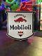 Antique Vintage Old Style Gargoyle Mobil Oil Service Station Sign 40