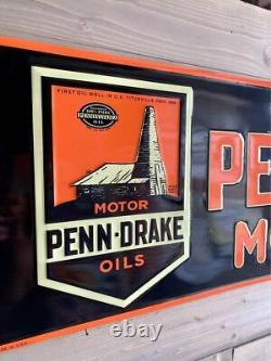 Antique Vintage Old Style Gas Oil Veedol Metal Sign CHOOSE 1