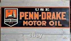 Antique Vintage Old Style Gas Oil Veedol Metal Sign CHOOSE 1