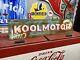 Antique Vintage Old Style Metal Kool Motor Gas Oil Sign