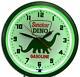 Antique Vintage Old Style Neon Clock 20 Made Usa New Sinclair Dino Gasoline