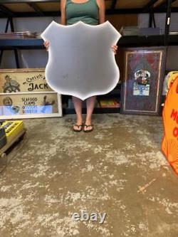 Antique Vintage Old Style Sign Phillips 66 Shield Made USA