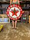 Antique Vintage Old Style Sign Texaco Motor Oil Gasoline Made Usa