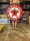 Antique Vintage Old Style Sign Texaco Motor Oil Gasoline Made Usa