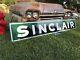 Antique Vintage Old Style Sinclair Motor Oil Gas Sign. Free Shipping