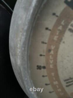 Antique Vintage Sign / Check O Meter Car Diagnosis 1930-40 Old Garage Repair