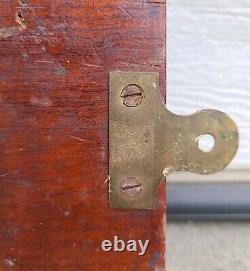Antique Vintage Wood Trade Sign Store Tenders Advertising Gas Oil Primitive Old