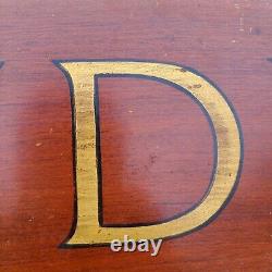 Antique Vintage Wood Trade Sign Store Tenders Advertising Gas Oil Primitive Old
