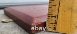 Antique Vintage Wood Trade Sign Store Tenders Advertising Gas Oil Primitive Old