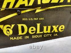 Antique Wincharger 6V Deluxe Windmill Tail Made In Sioux City Iowa Farm Sign Old