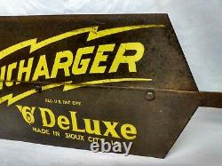 Antique Wincharger 6V Deluxe Windmill Tail Made In Sioux City Iowa Farm Sign Old