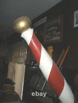 Antique Wood Barber Pole-100 Years Old-the Real Deal