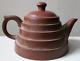 Antique Old 19th Century Chinese Qing Dynasty Yixing Pottery Teapot Signed