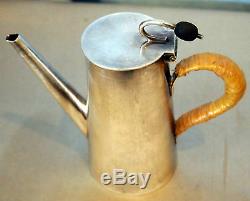 Asprey & Co London Silver Plated Old Creamer With Handle, Signed