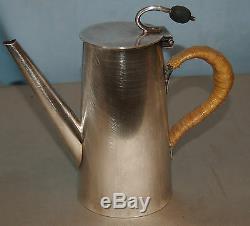 Asprey & Co London Silver Plated Old Creamer With Handle, Signed