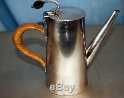 Asprey & Co London Silver Plated Old Creamer With Handle, Signed