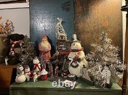 Bells of Sarna India Santa Claus Doll Vintage Old World Style Santa Christmas