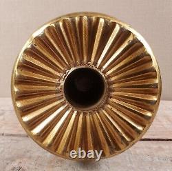 Brass kerosene oil font lamp part Fostoria burner antique lighting gwtw banquet