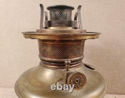 Brass kerosene oil font lamp part Fostoria burner antique lighting gwtw banquet