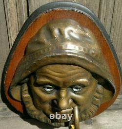 C1900 Antique Cigar Shop Fisherman Tobacconists Wall Plaque Old Salt