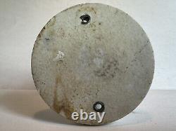 C1910 Vintage Porcelain Ceramic Apartment House Push Antique Old Door Sign RARE