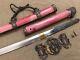 Collectable Japanese Samurai Old Sword Fishskin Saya Signed Tang Sharp Blade